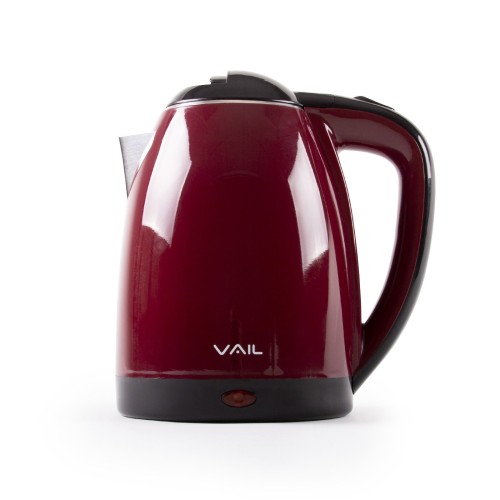 Электрический чайник Vail VL-5554 красный 1,8л