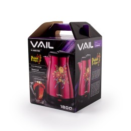 VAIL Электрический чайник VL-5555 красн.1,8л