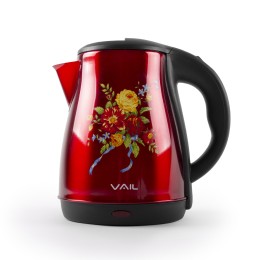 VAIL Электрический чайник VL-5555 красн.1,8л