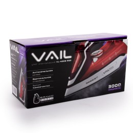 VAIL Утюг VL-4009 красный 3000Вт