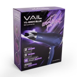 VAIL Фен VL-6304 синий шёлк 2200Вт