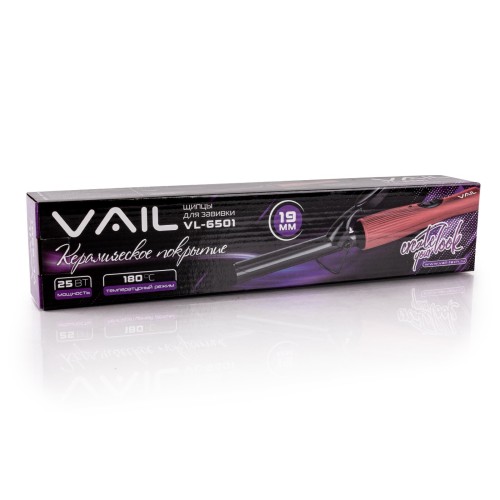 Щипцы для завивки волос Vail VL-6501 25Вт