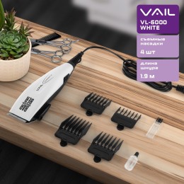 VAIL Машинка для стрижки VL-6000 white