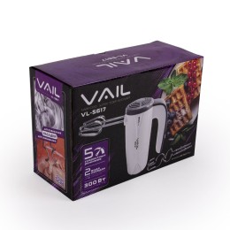 VAIL Миксер VL-5617 серый 300Вт