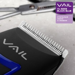 VAIL Машинка для стрижки VL-6003 black-blue