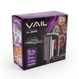 VAIL Миксер VL-5609 черный 400Вт