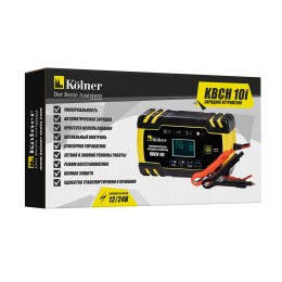 KOLNER Зарядное устройство для автомобильных аккумуляторных батарей KBCH 10i