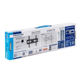 Kromax Кронштейн для телевизора STAR-33 GREY TITAN