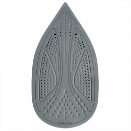 DELTA Утюг электрический 2000 Вт черный с красным LUX DE-3000