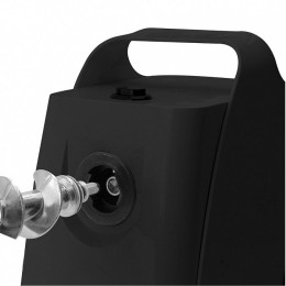 DELTA Мясорубка электрическая 2000 Вт DL-6104M черная с красным