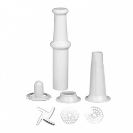 DELTA Мясорубка электрическая 2000 Вт DL-6104M белая с серым