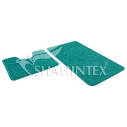 SHAHINTEX Набор ковриков для ванной Мятный 60*100+60*50 7813