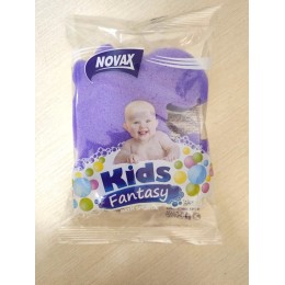 NOVAX Детская банная губка Kids Fantasy 4823058323916 фиолетовый 
