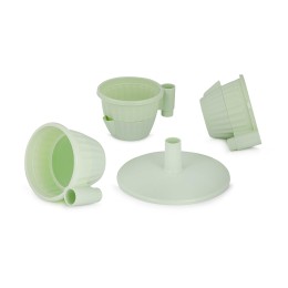 АЛЬТЕРНАТИВА Горшок цветочный 0,7л Каскад М 8069 светло-зеленый