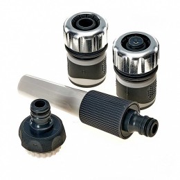 ГИДРОАГРЕГАТ Шланг поливочный 3/4 дюйма, 20 м, армированный, 3-х слойный АМАДЕУС ЛЮКС премиум набор коннекторов 