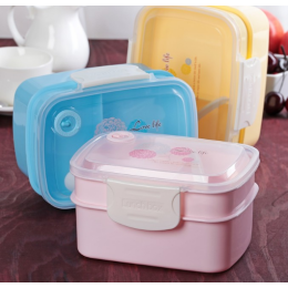 ЗВ Набор ланч-боксов  0,5+1,0 л. Микс 3622349 микс