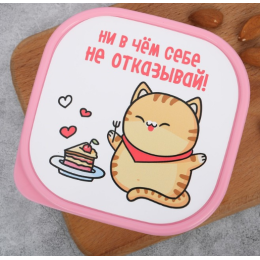 ЗВ Ланч-бокс  700 мл. Ни в чем себе не отказывай 3855150