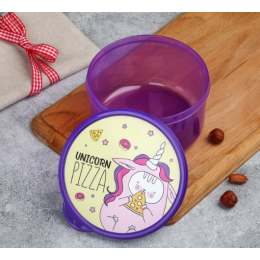ЗВ Ланч-бокс  500 мл. Unicorn pizza 4569098