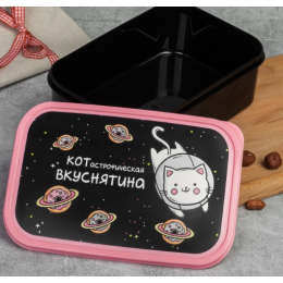 ЗВ Ланч-бокс  1200 мл. КОТастрофическая вкуснятина 4569123