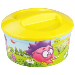 DELTA Шкатулка игрушечная Смешарики круглая М7179 