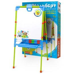 НИКА Доска знаний-мольберт «Веселая азбука» М2/ВА