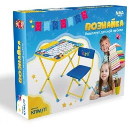 НИКА Комплект детской складной мебели «Познайка» КПМ/П
