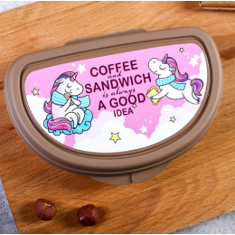 ЗВ Бутербродница Единорог 4618010