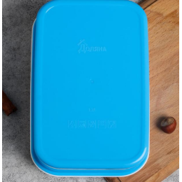 ЗВ Ланч-бокс 1200 мл. I love winter.Панда 5095010