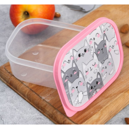 ЗВ Ланч-бокс 500 мл.Котики 3855134