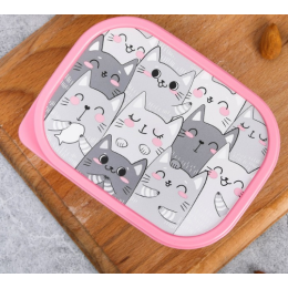 ЗВ Ланч-бокс 500 мл.Котики 3855134