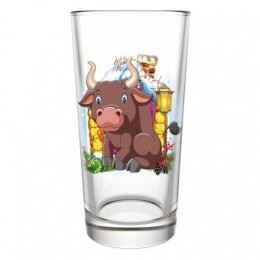 ДЕКОСТЕК Набор стаканов 250мл. /6 пр. Символ года БЫК  146-Д 