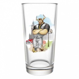 ДЕКОСТЕК Набор стаканов 250мл. /6 пр. Символ года БЫК  146-Д 