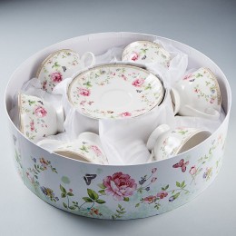 ROSARIO Набор чайный 12 предметов Ф2-032P/6 Верджиния в подарочной коробке