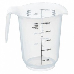 DELTA Кувшин мерный 0,5 л NP3052ПР-24 прозрачный