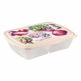 БЫТПЛАСТ Контейнер 1,25л. Рондо 4311737 микс