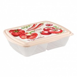 БЫТПЛАСТ Контейнер 1,25л. Рондо 4311737 микс