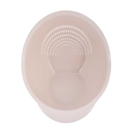 АЛЬТЕРНАТИВА Дуршлаг для промывания крупы М8199 бежевый