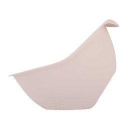 АЛЬТЕРНАТИВА Дуршлаг для промывания крупы М8199 бежевый