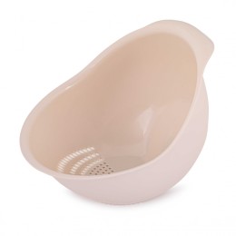 АЛЬТЕРНАТИВА Дуршлаг для промывания крупы М8199 бежевый