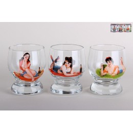 КОРАЛЛ Набор стаканов 1/3 214мл Пин-ап 42973/в