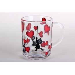 КОРАЛЛ Набор посуды д/завтрака 3 пр. Котики круг 30327/к