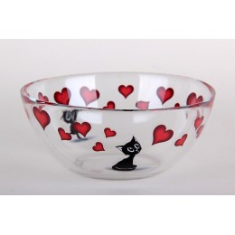 КОРАЛЛ Набор посуды д/завтрака 3 пр. Котики круг 30327/к