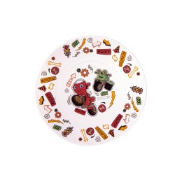 КОРАЛЛ Набор посуды д/завтрака 3 пр. Рикки Зум 18с2048