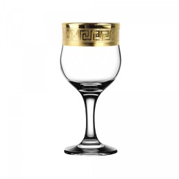 ГУСЬ ХРУСТАЛЬНЫЙ Набор бокалов для вина 240мл. Версаче Голд TAV91-163/S
