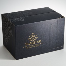 GLASSTAR Набор бокалов для вина 290мл/6шт БИСТРО Крыло 3 К411