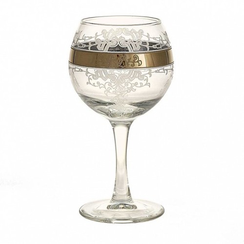 Набор бокалов для вина 280мл/6шт БИСТРО GLASSTAR Медальон 3 GN411
