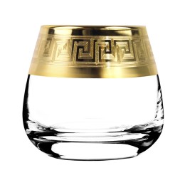 ГУСЬ ХРУСТАЛЬНЫЙ Набор стаканов для виски 300 мл. Версаче Голд TAV91-2070/S