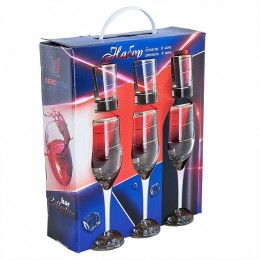 ДЕКОСТЕК Подарочный набор 12 предметов (Золотая спираль) золото 12082-3