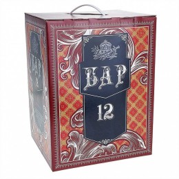 ДЕКОСТЕК Мини-бар 12 предметов на деревянной стойке Диадема 1501-ГНМ гравировка, напыление металлами