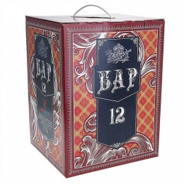 ДЕКОСТЕК Мини-бар 12 предметов на деревянной стойке Твист 1502-ГНМ гравировка, напыление металлами